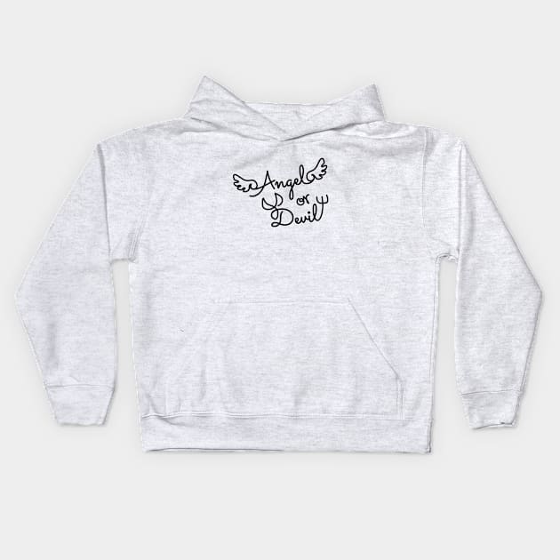 TXT "Angel or Devil" Kids Hoodie by KPOPBADA